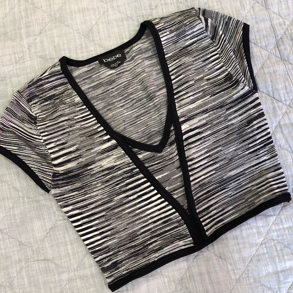 Bebe bandage crop top